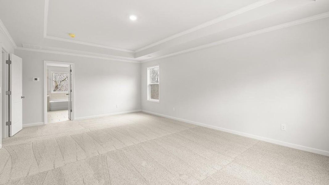 Spacious, unfurnished interior of a new home in Butner Estates, South Fulton (Image 25).