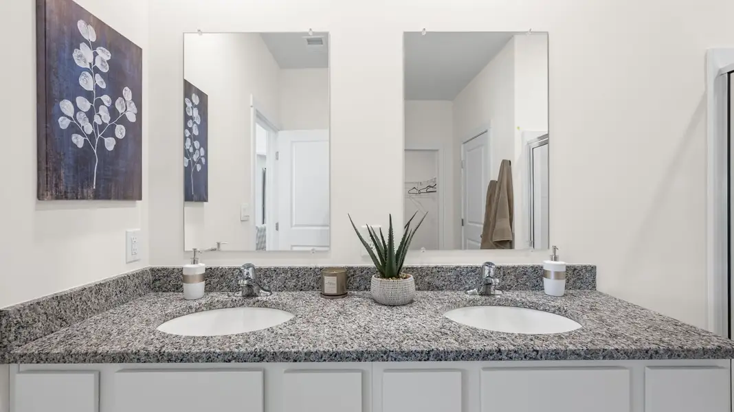 Furnished interior view inside a new home in The Cove at Thrasher Landing, Hixson (Image 29).
