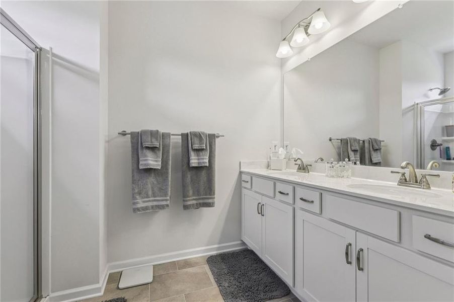 Furnished interior view inside a new home in Ellison Square, Sugar Hill (Image 18).