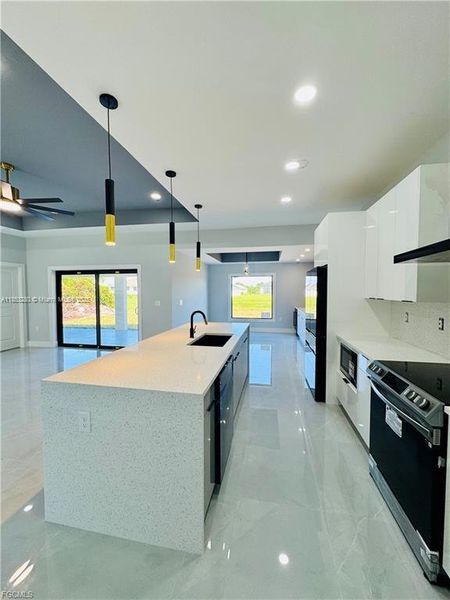 Furnished interior view inside a new home in , Lehigh Acres (Image 12). Furnished interior view inside a new home in , Lehigh Acres (Image 12).