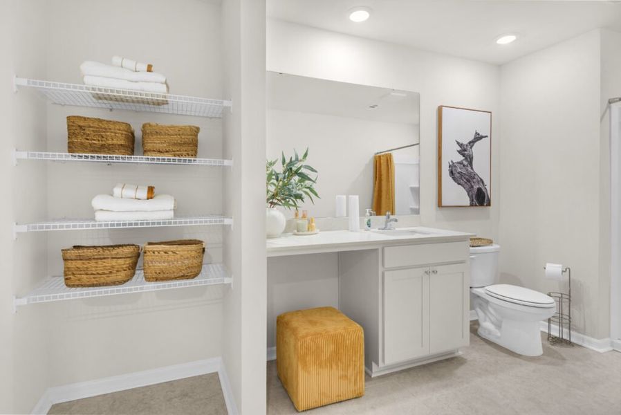 Furnished interior view inside a new home in Avalon, Milton (Image 10).