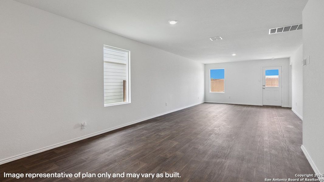 Spacious, unfurnished interior of a new home in Sereno Springs, Converse (Image 21). Spacious, unfurnished interior of a new home in Sereno Springs, Converse (Image 21).