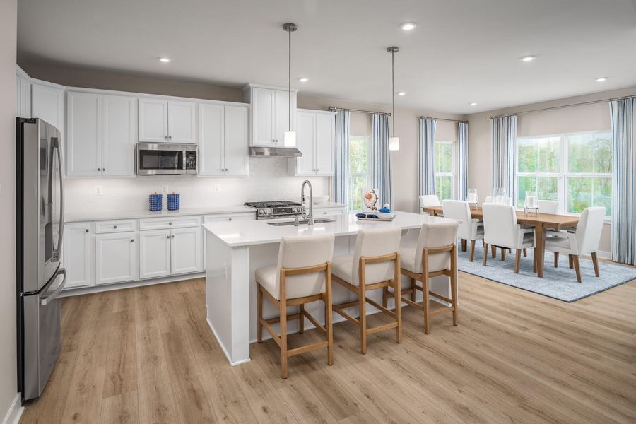 Furnished interior view inside a new home in Pine Ridge Estates, Ridgeville (Image 8).