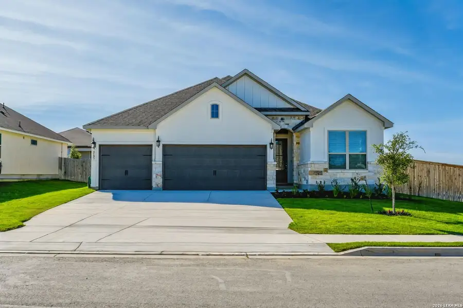 Front exterior of a new home in , Marion, TX, highlighting curb appeal (Image 1). Front exterior of a new home in , Marion, TX, highlighting curb appeal (Image 1).