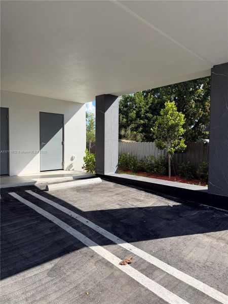Exterior details and patio area of a home in , Hallandale Beach (Image 18).