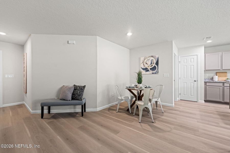 Furnished interior view inside a new home in , Jacksonville (Image 14).