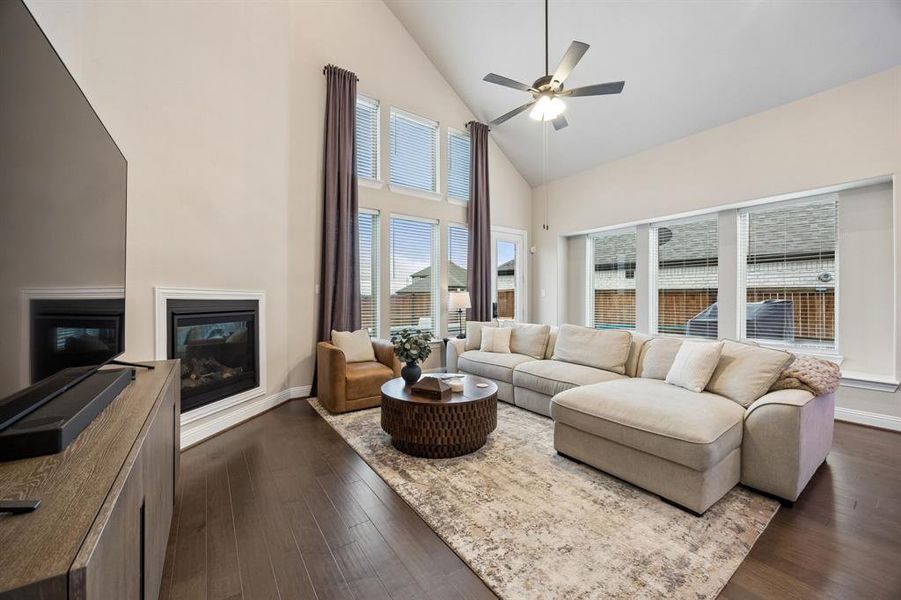 Furnished interior view inside a new home in , Fate (Image 16).