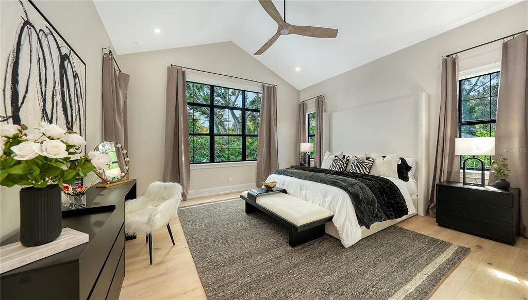 Furnished interior view inside a new home in , Sarasota (Image 34).