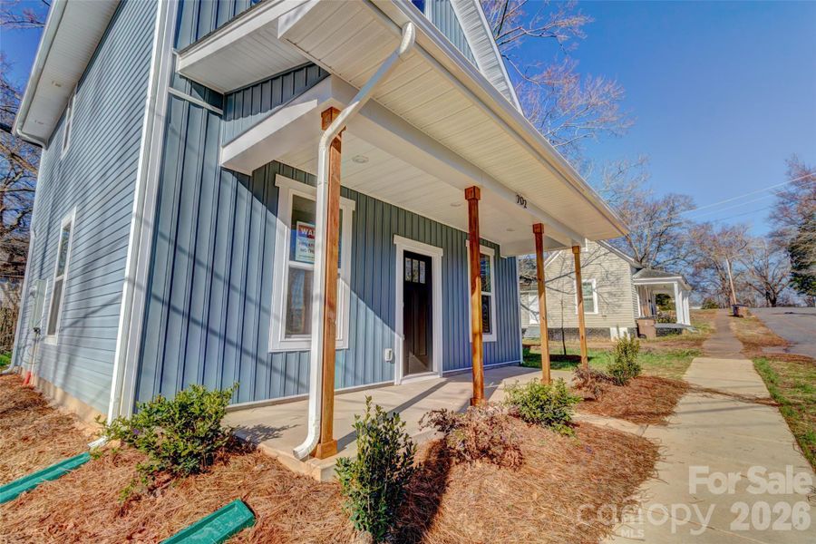 Exterior details and patio area of a home in , Shelby (Image 3). Exterior details and patio area of a home in , Shelby (Image 3).