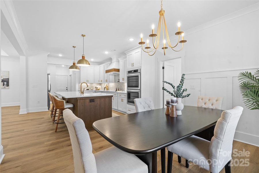 Furnished interior view inside a new home in , Midland (Image 37).