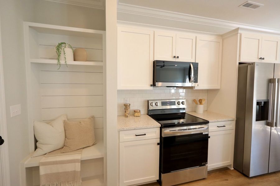 Furnished interior in a model home at The Abaco in Cleveland (Image 17).