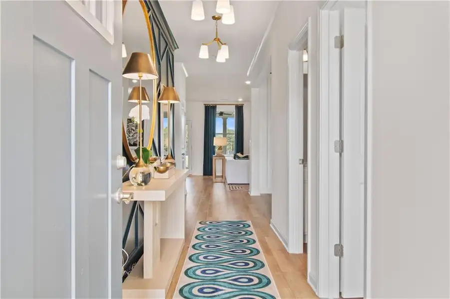 Furnished interior view inside a new home in Abbotts Crossing, Conyers (Image 15).