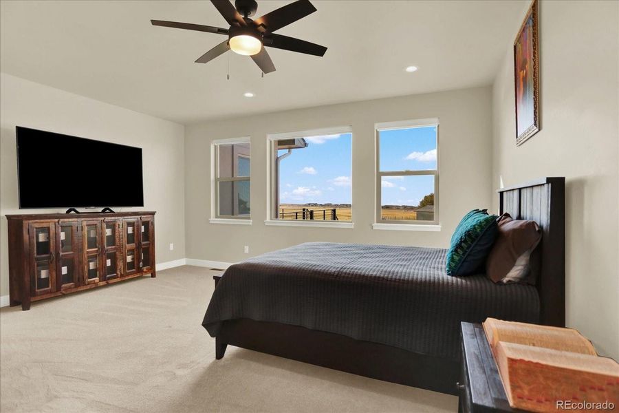 Furnished interior view inside a new home in , Colorado Springs (Image 4).