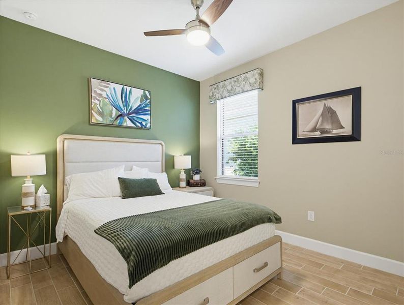 Furnished interior view inside a new home in , Englewood (Image 15). Furnished interior view inside a new home in , Englewood (Image 15).