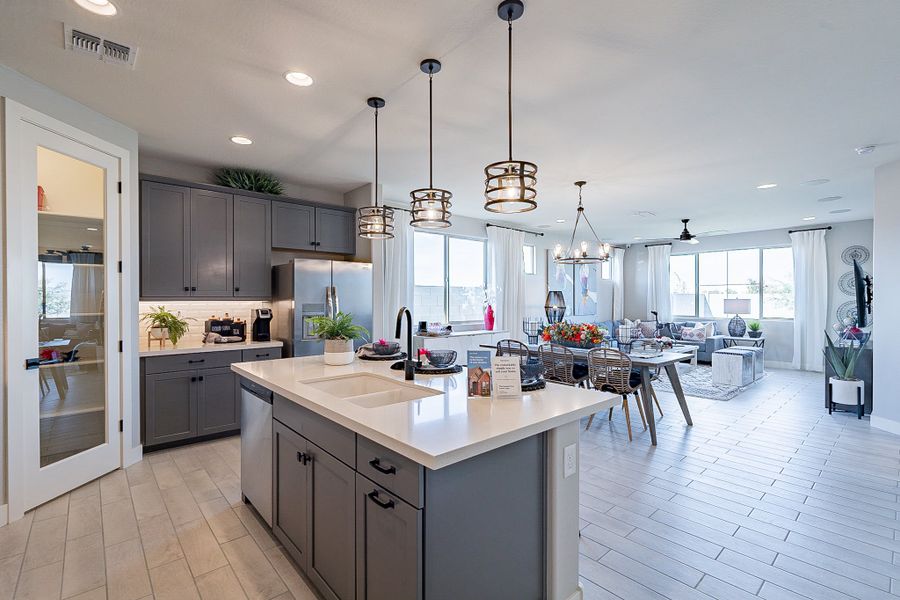 Representative furnished interior of a home built from the Castillo Series - Acacia by Brightland Homes in Castillo at Anderson Parc, Buckeye (Image 13). Representative furnished interior of a home built from the Castillo Series - Acacia by Brightland Homes in Castillo at Anderson Parc, Buckeye (Image 13).