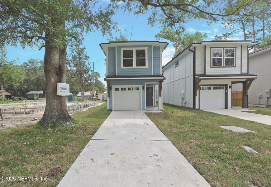 Front exterior of a new home in , Jacksonville, FL, highlighting curb appeal (Image 27). Front exterior of a new home in , Jacksonville, FL, highlighting curb appeal (Image 27).