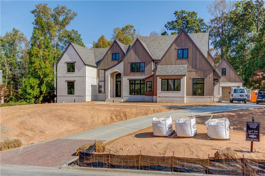 In-progress construction of a new home in , Suwanee, GA (Image 15).