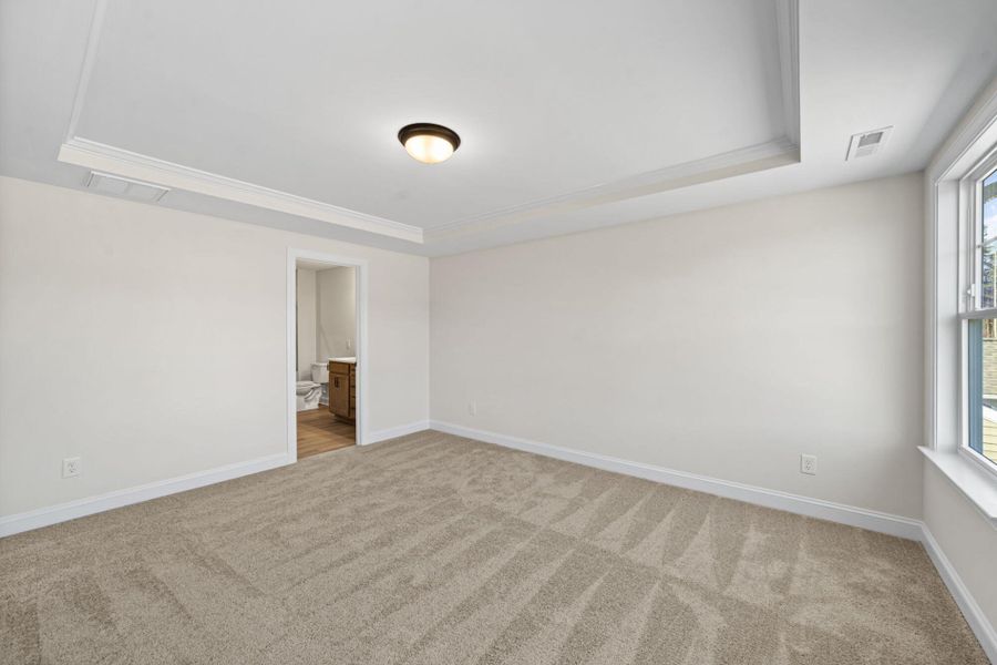 Spacious, unfurnished interior of a new home in Monterra, Kernersville (Image 39).