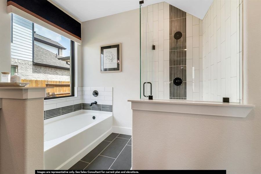 Furnished interior view inside a new home in La Terra, Celina (Image 16).