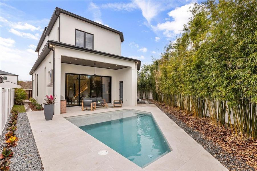 Exterior details and patio area of a home in , Winter Park (Image 28).