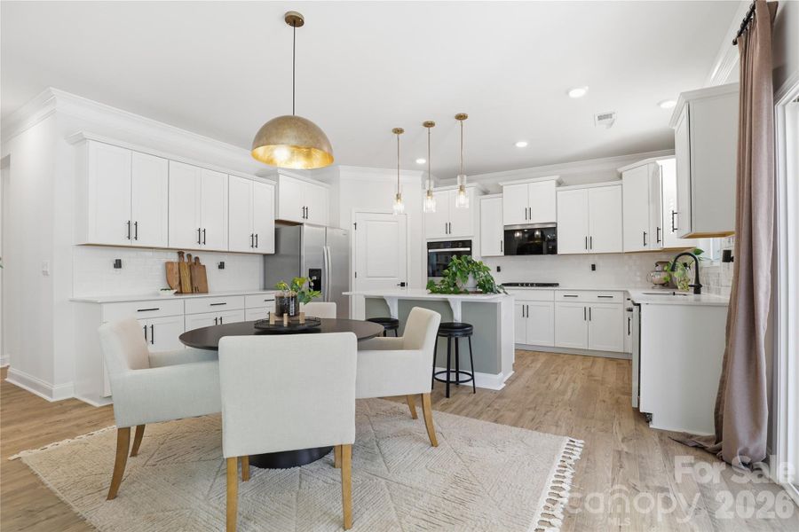 Furnished interior view inside a new home in Falls Cove, Troutman (Image 31).