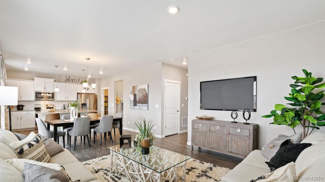 Furnished interior view inside a new home in Timberleaf, Thornton (Image 21).