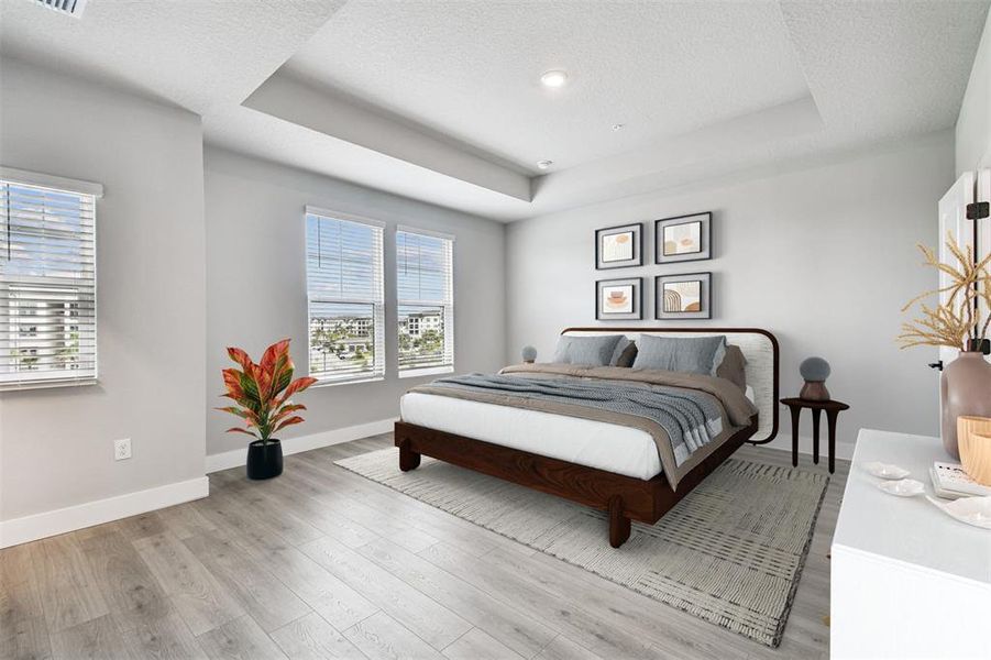 Furnished interior view inside a new home in , Sarasota (Image 16).