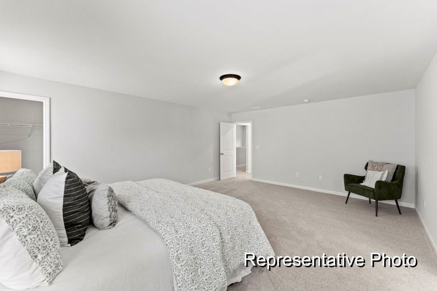 Furnished interior view inside a new home in Reedy Fork Middleton, Greensboro (Image 11).