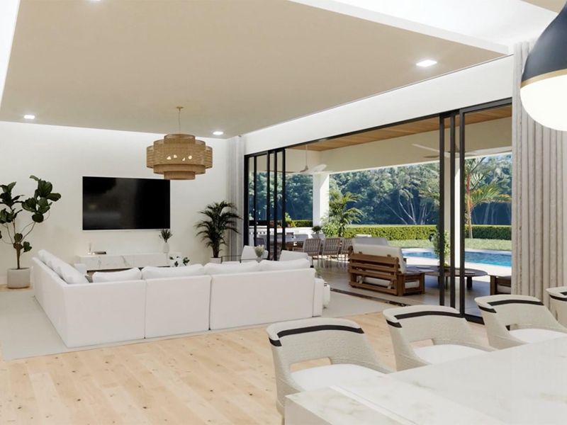 Furnished interior view inside a new home in , West Palm Beach (Image 10).