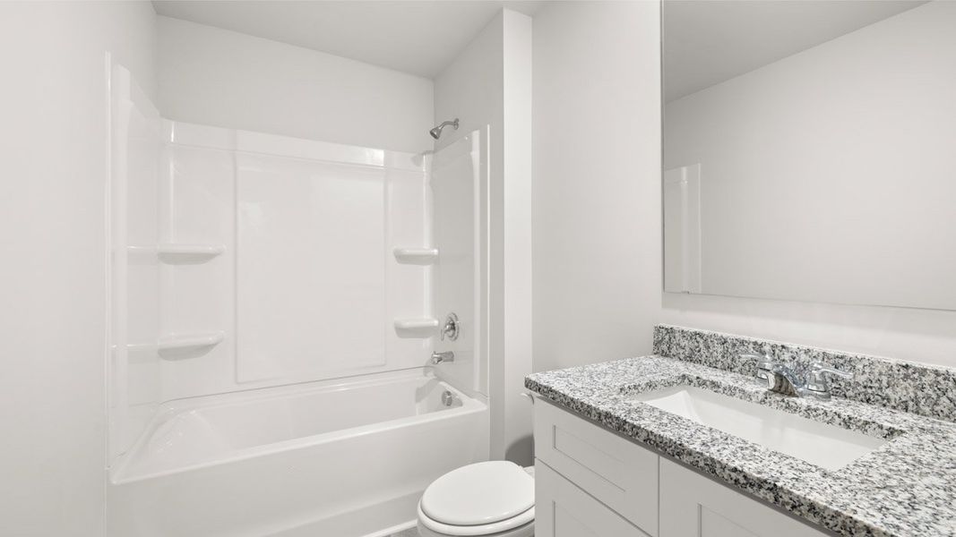 Furnished interior view inside a new home in Southwind Village, Evans (Image 17).