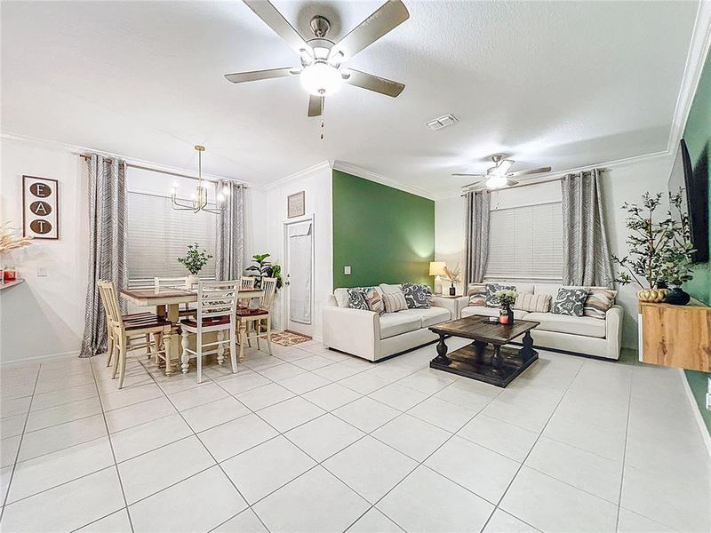 Furnished interior view inside a new home in , Zephyrhills (Image 23).