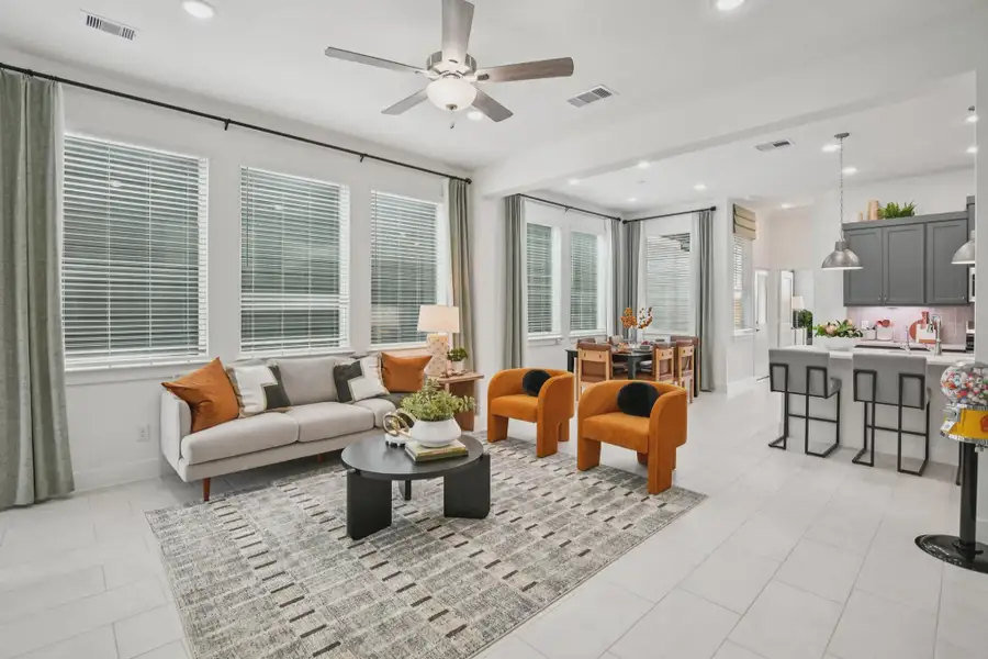 Representative furnished interior of a home built from the Versailles by Chesmar Homes in Jubilee Chateau, Hockley (Image 4).