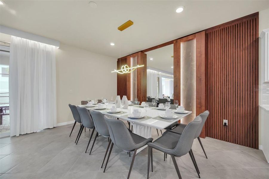 Furnished interior view inside a new home in , Clermont (Image 6).