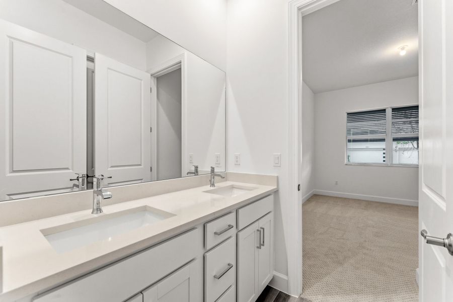Furnished interior view inside a new home in Tradition, Port St. Lucie (Image 5).