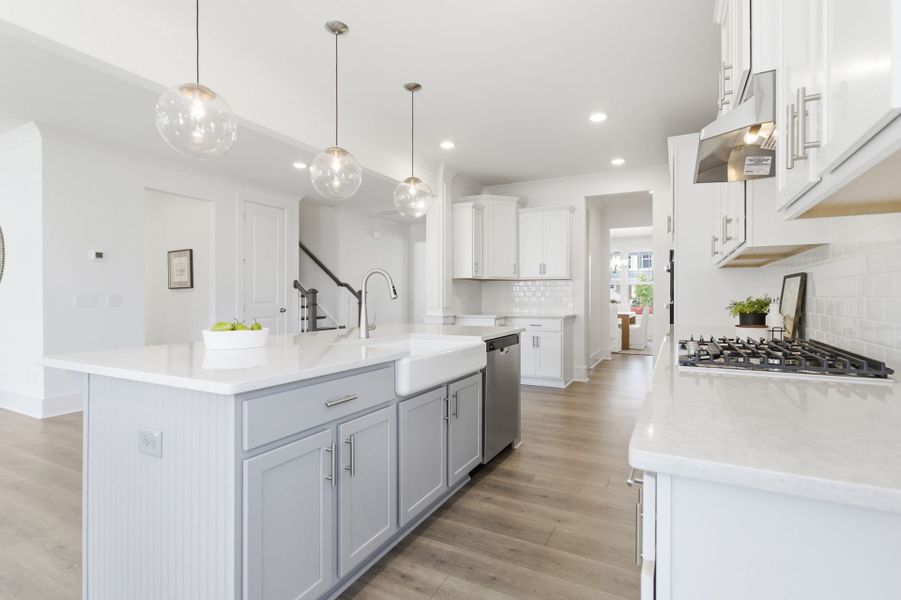 Furnished interior view inside a new home in Homecoming, Ravenel (Image 7).