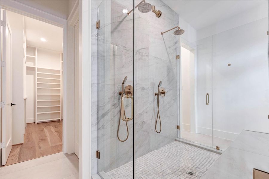 Furnished interior view inside a new home in , Houston (Image 33).