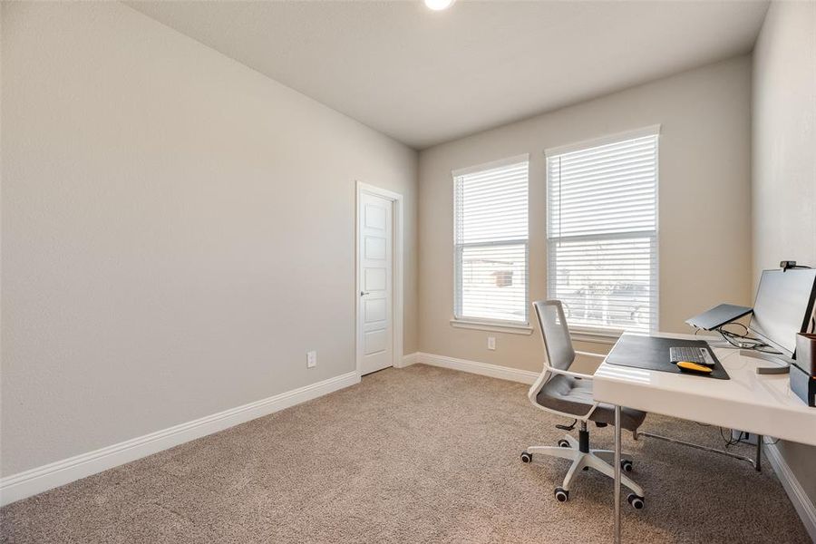 Furnished interior view inside a new home in , Denton (Image 10).