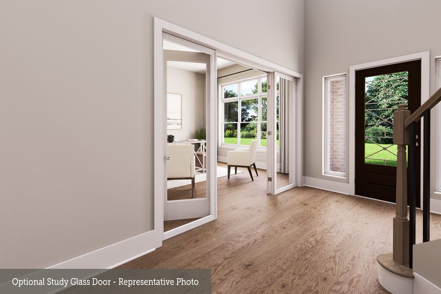 The Cosgrove - Study - Optional Glass Door The Cosgrove - Study - Optional Glass Door