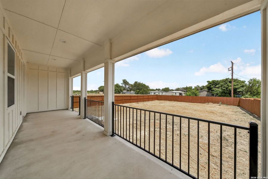 Exterior details and patio area of a home in , Somerset (Image 3).