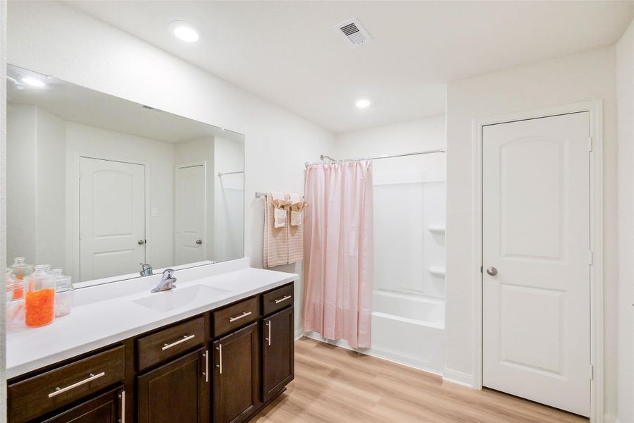 Furnished interior view inside a new home in Bauer Landing, Hockley (Image 7).