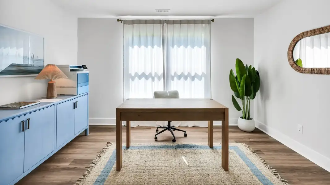 Furnished interior view inside a new home in Merchant Point, Jacksonville (Image 14).