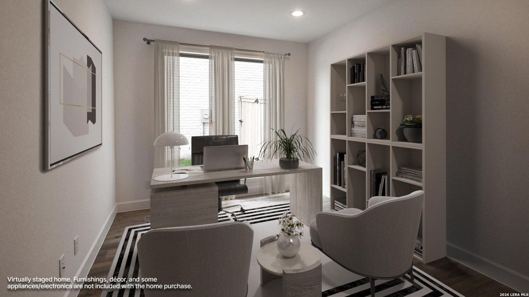 Furnished interior view inside a new home in Johnson Ranch, Bulverde (Image 15).