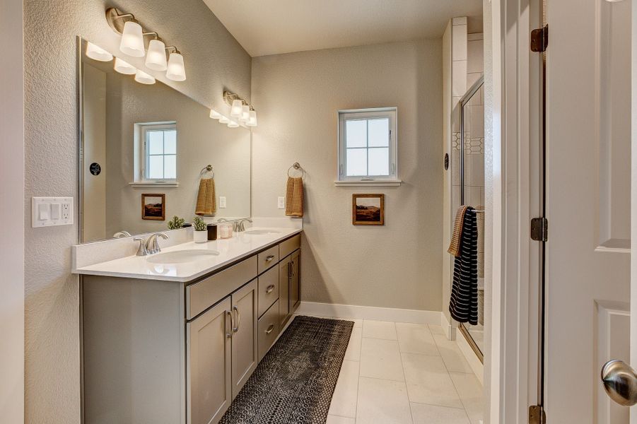 Representative furnished interior of a home built from the The Timberline by Landmark Homes in Highlands at Fox Hill, Longmont (Image 16). Representative furnished interior of a home built from the The Timberline by Landmark Homes in Highlands at Fox Hill, Longmont (Image 16).