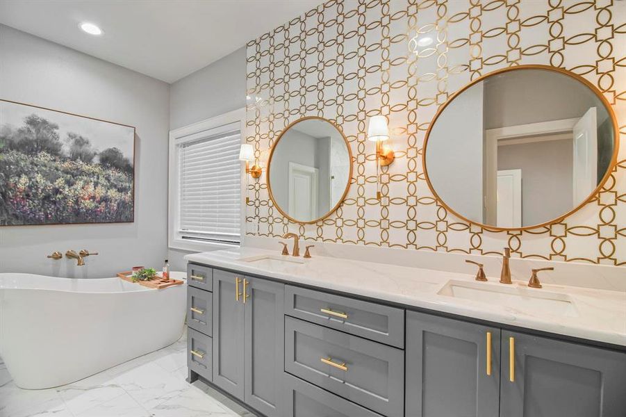 Furnished interior view inside a new home in , Bullard (Image 31).