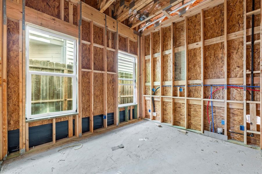 Guest suite or optional study offers a closet and full bathroom. Guest suite or optional study offers a closet and full bathroom.