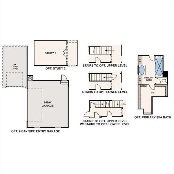 2D floor plan layout of this home in Oakhurst Manor, McDonough, GA (Image 3).