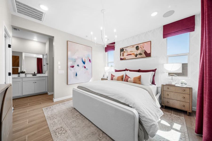 Primary Bedroom | Terraza | Mira Vista at Victory in Buckeye, AZ by Landsea Homes