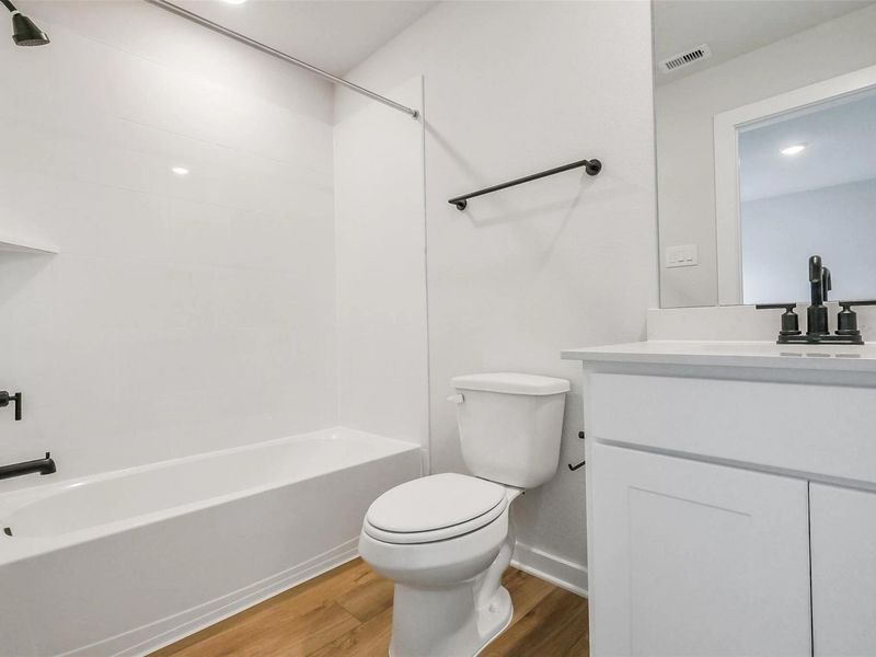 Furnished interior view inside a new home in Emberly, Beasley (Image 14).