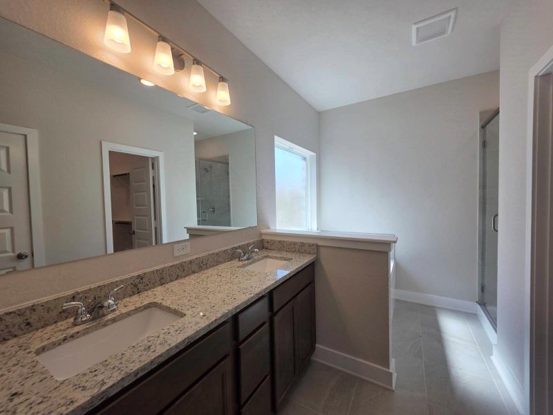 Furnished interior view inside a new home in , Brenham (Image 6).