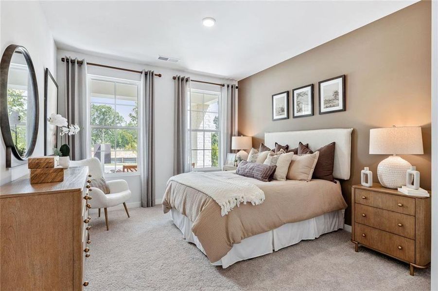 Furnished interior view inside a new home in Oak Grove Glen, Snellville (Image 9).